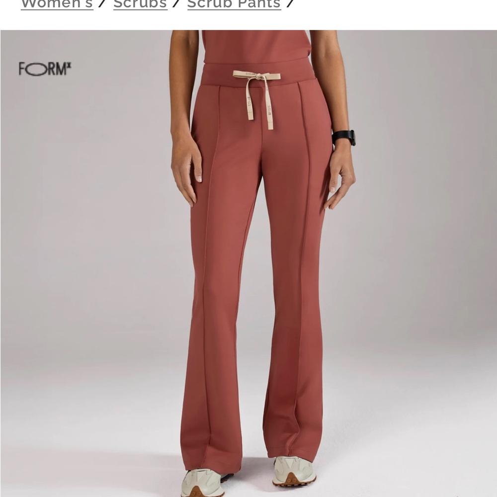 Figs Women's Terracotta Flare Pants